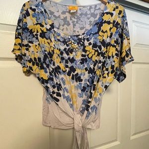 BUNDLE ITEM ONLY Ruby Rd Tie Front Top XL (Damaged Beads See Description!)